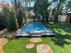 construction de piscine mios